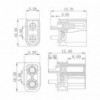 XT30 2-pol M+F, par - UTDCXT30