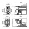 XT90 2-pol M+F, par - UTDCXT90