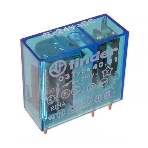 Relej  FINDER 40.31.8.012 1xU 10A 12V AC - RELF4031-12AC