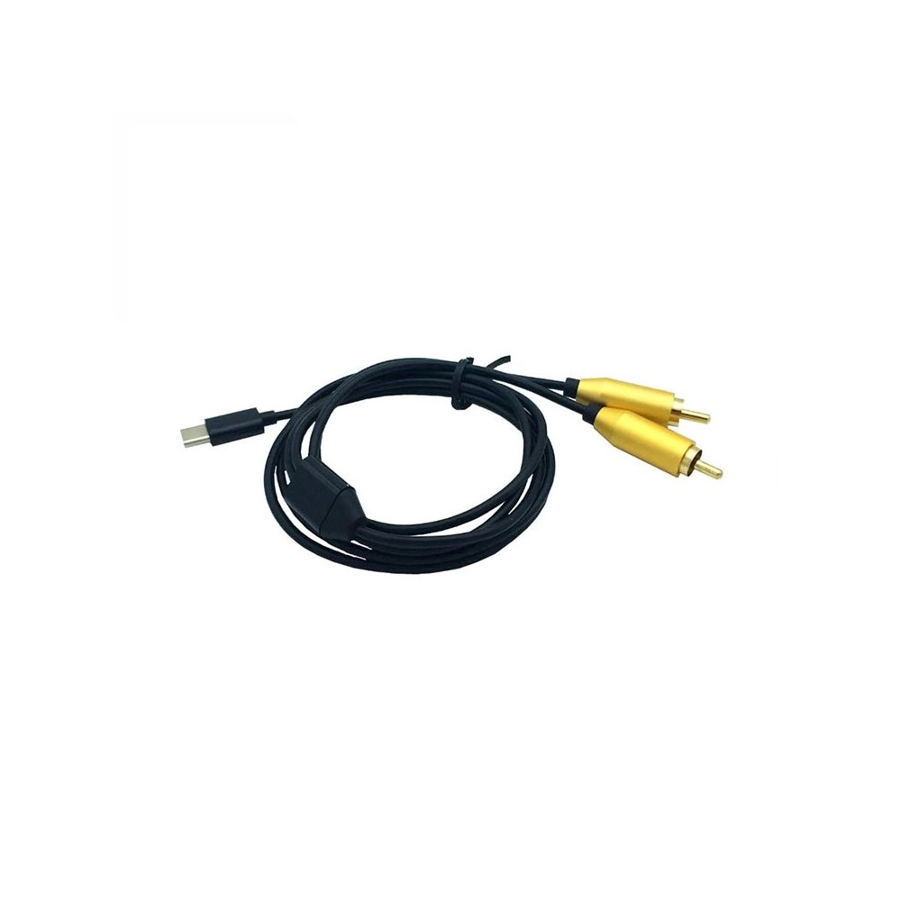 Kabl USB CM-2XRCA 0.8m - KABUSBC-2XRCA