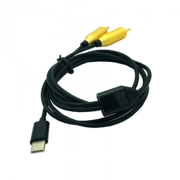 Kabl USB CM-2XRCA 0.8m - KABUSBC-2XRCA