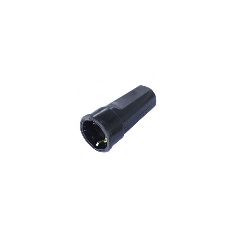 Prikljucnica suho  veca ,16A 250V Crna plastična - UTMMP/BK