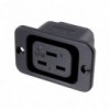 Napojni konektor C19 F ugradni 16A 250V - UTM3C19ZS