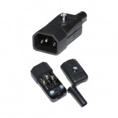 Utikač kabl. C14 3pol.230V 10A,GST749
