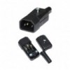 Utikač kabl. C14 3pol.230V 10A,GST749 - UTM3MK-1