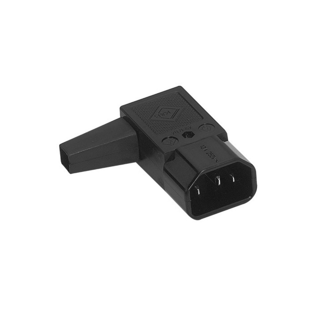 Utikač kablovski 3pola 230V ugaoni, GST4L - UTM3MK-3