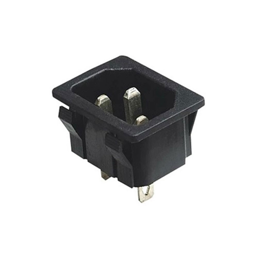 Utikac sasijski, Snap-in, 3pol 220V  4,8mm - UTM3MS-S