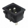 Utikac sasijski, Snap-in, 3pol 220V  4,8mm - UTM3MS-S