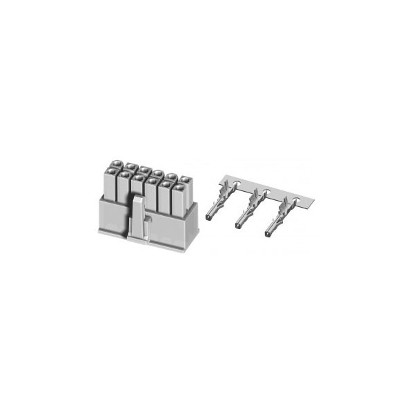 Konektor za napajanje 4.2mm,2x4P 9A 600V - UT-PHA08