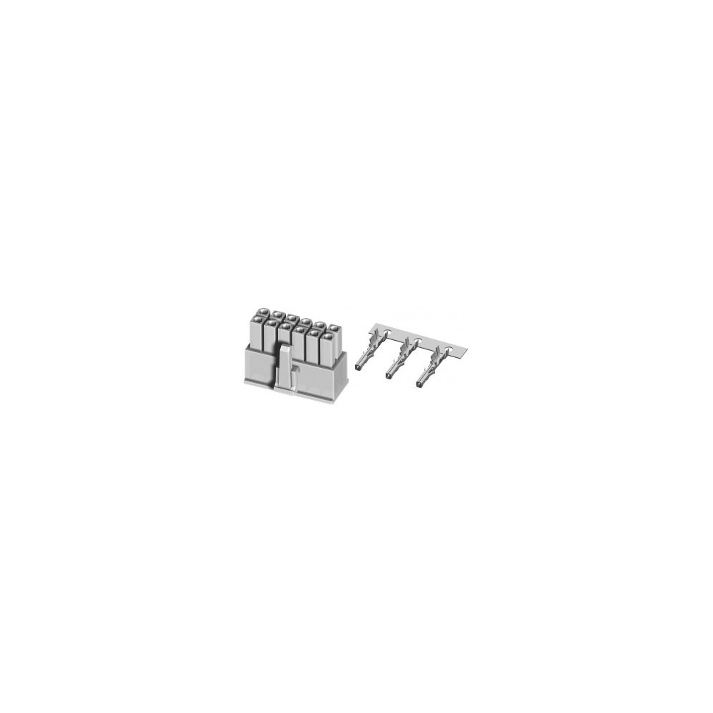 Konektor za napajanje 4.2mm, 2x6P 9A 600V - UT-PHA12