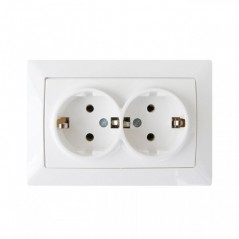 Priključnica dvop.16A 250V, dupla