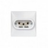 Prikljucnica trofazna16A 250V  Nopal Lux Primera - UTPR-3