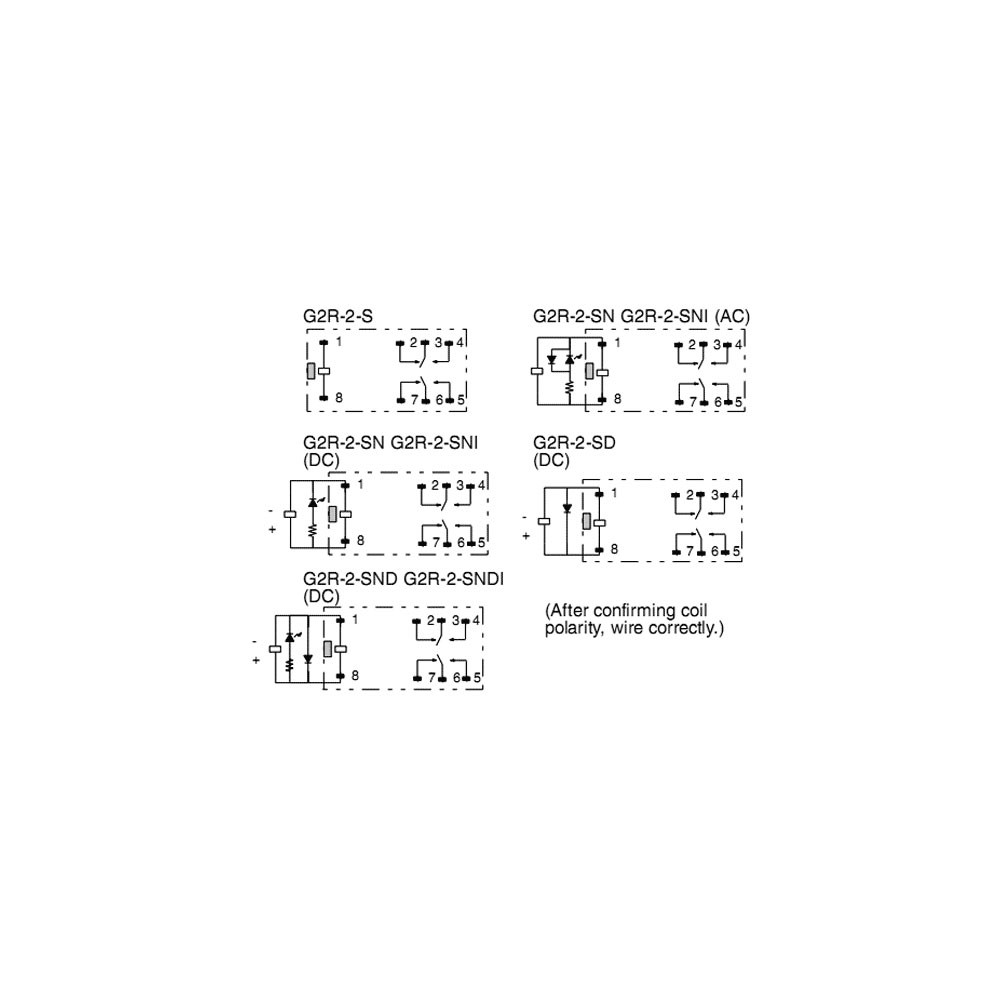  G2R2-SNDI-24DC ,24V DC 2X5A 1,1K - RELG2R2SNDI24