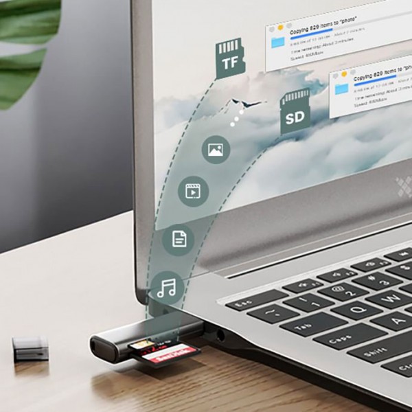 Čitač kartica  CM264  USB3.0 5GB/S - CITAC-SD