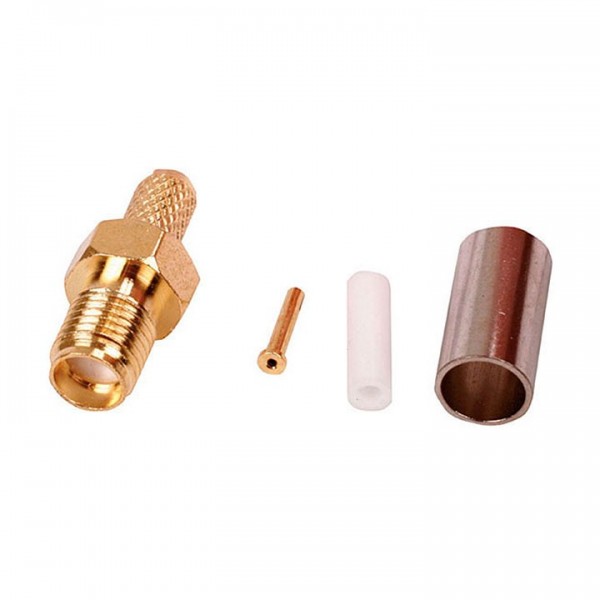 SMA utičnica cr/solder RG174U - UTSMA-BC174