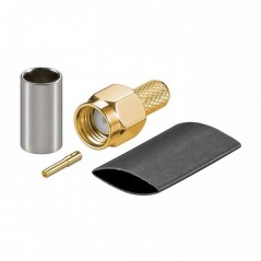 SMA utikač cr/solder RG174U