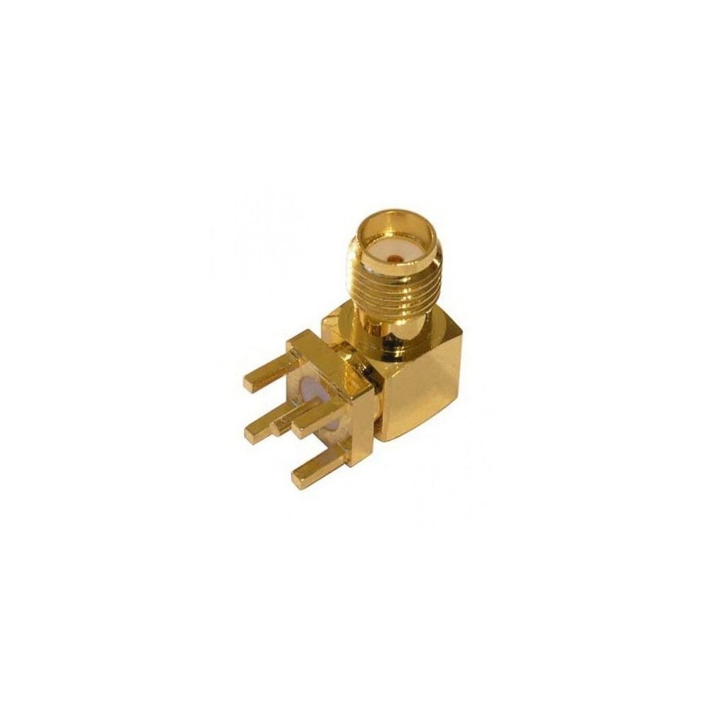 SMA utičnica print pod uglom - UTSMA-PCBW