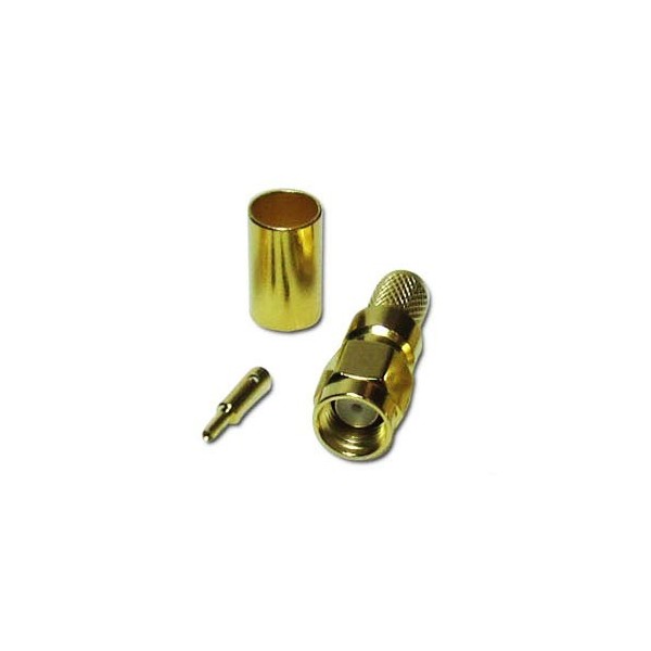 RP-SMA utičnica za H155 kabel,krimp mont. - UTSMA-RP-H155