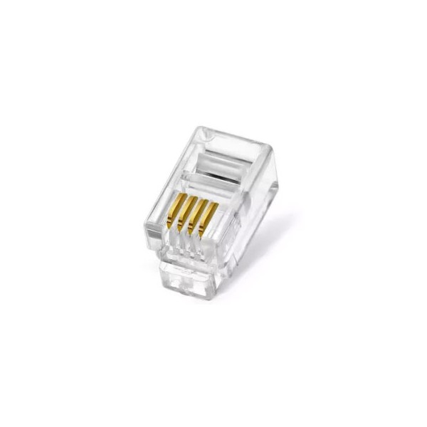 Utikac RJ10  4/4P tel. - UTT4P4