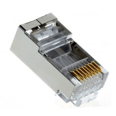 Konektor RJ45,6E oklopljen