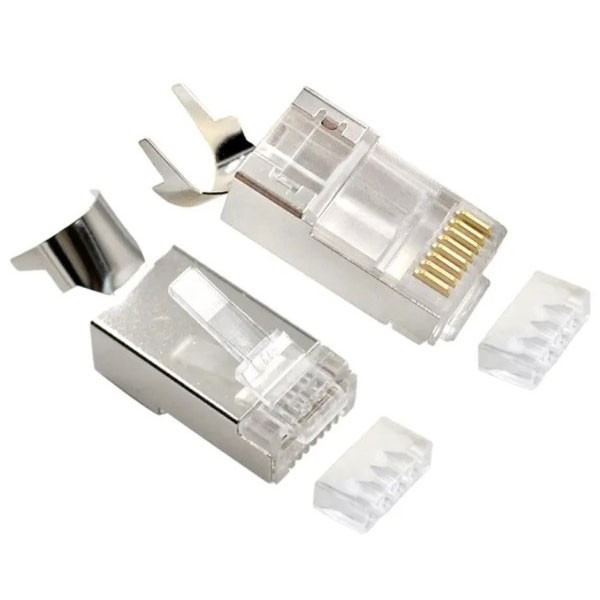 Utikač RJ45 8P CAT7 prolazni  FTP, SFTP, 50 kom. - UTT8P8-PR7