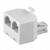 Adapter tel. 1m/2z  6P - UTTA1M/2Z