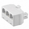 Adapter tel. 1m/3z  6P - UTTA1M/3Z
