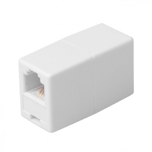 Adapter tel.  6P/4C  beli, nastavak - UTTA1Z/1Z-6BE