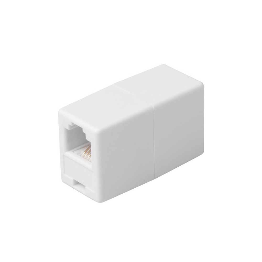 Adapter tel.  6P/4C  beli, nastavak - UTTA1Z/1Z-6BE