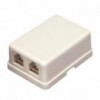 Adapter tel. kab.1/2x6 slon.kost - UTTAK/2X6SK