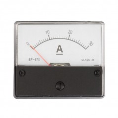 Panelmetar 30ADC 70x60x35 mm