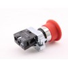 Taster22mm glji. BC42, NC,10A 220V Crveni - TAS22CRG-M