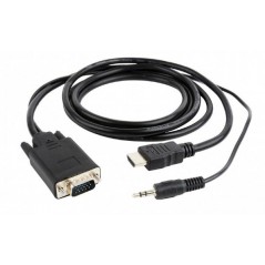 Kabel  HDMI  na VGA + audio 1,8m