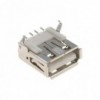 USB uticnica A SMT 90, print SMD - UTUSB-ASMT