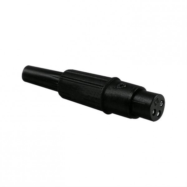 Utikac XLR kablovski  plast.3pol.Cliff - UTXLRPMK
