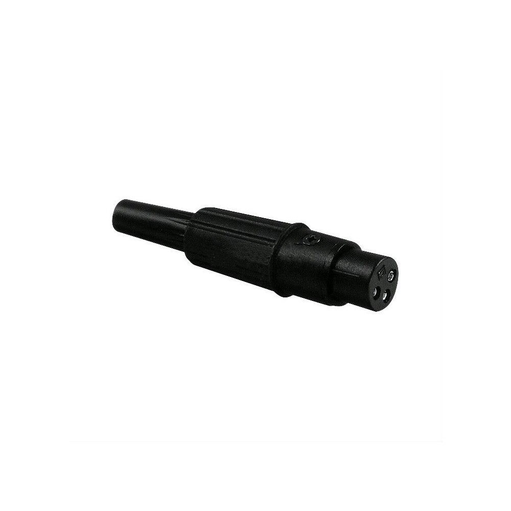 Uticnica XLR kablovska  plast.3pol.Cliff - UTXLRPZK