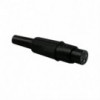 Uticnica XLR kablovska  plast.3pol.Cliff - UTXLRPZK
