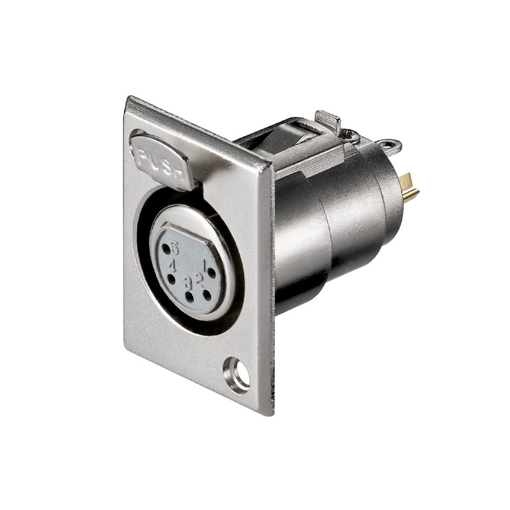 Uticnica XLR sasijska 5pol. - UTXLR5ZS