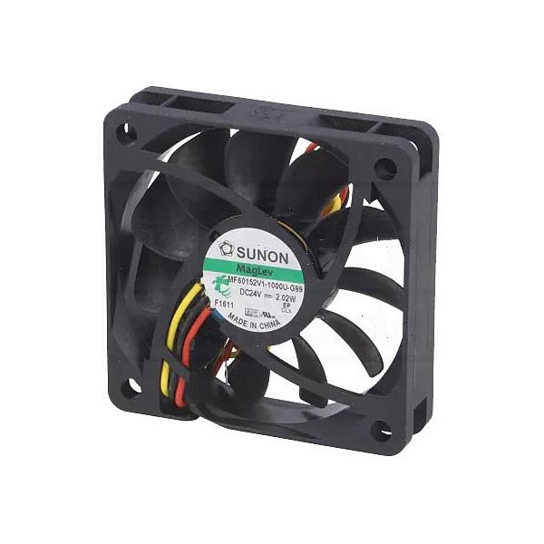 VENTILATOR DC 24V 60x60x15 SUNON Vapo 3 izvoda - VE60X1524-3