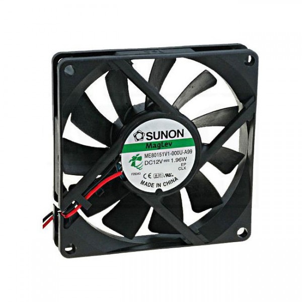 Ventilator 12VDC 1,9W  80X15mm  - VE80X1512