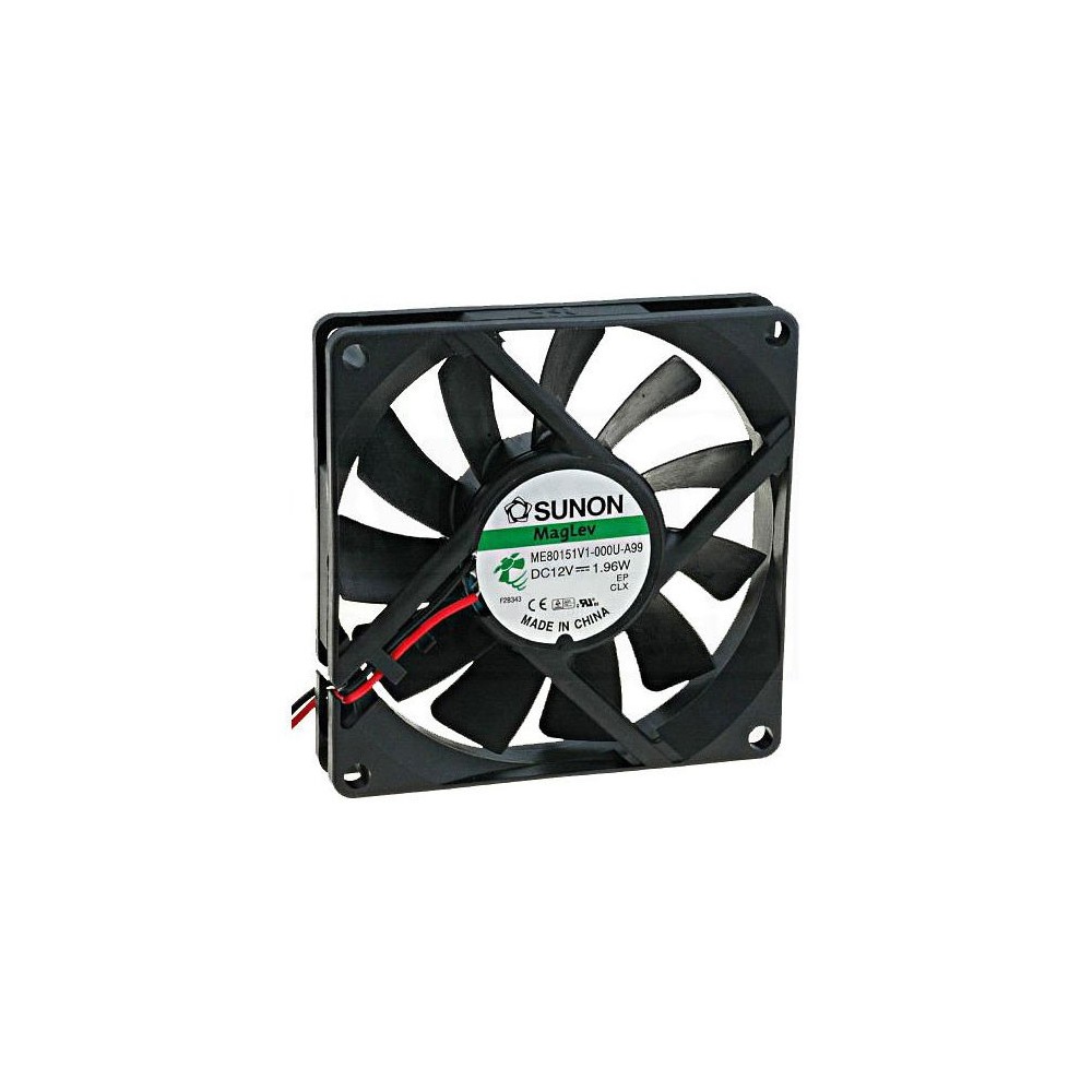 Ventilator 12VDC 1,9W  80X15mm  - VE80X1512