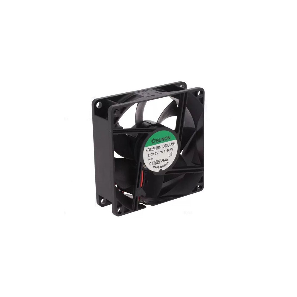 Ventilator 12VDC 80X25mm 1,66W - VE80X2512