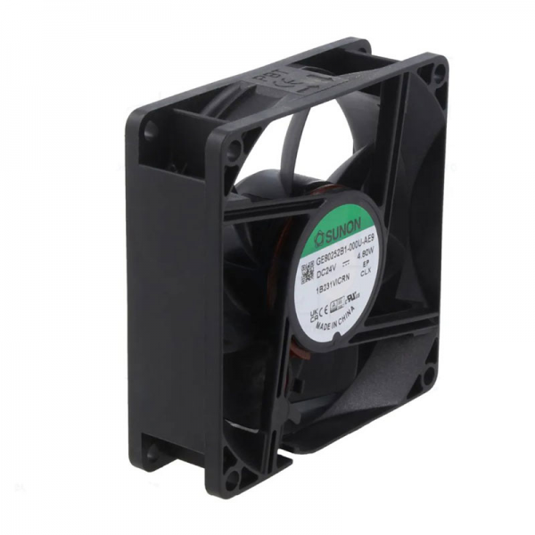 Ventilator 24VDC 80X25 lager 4,8W,GE80252B1-000U-AE9 - VE80X25-5