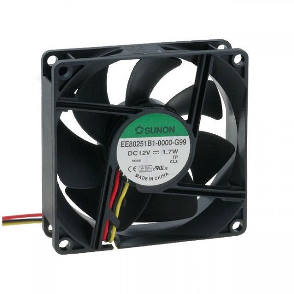 Ventilator 24VDC 80X25mm 1,68W - VE80X2524
