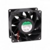 Ventilator 24V DC 80X38MM  9.6W 0.4A - VE80X3824