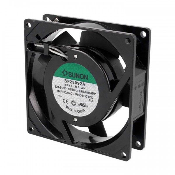 Ventilator 230VAC 92X25mm 14,5W SUNON Sleeve - VE92X25230