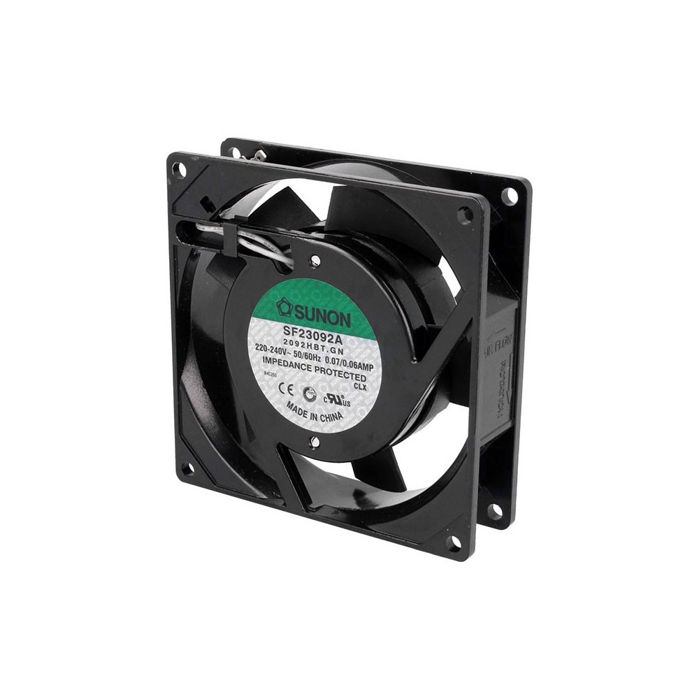 Ventilator 230VAC 92X25mm 14,5W SUNON Sleeve - VE92X25230