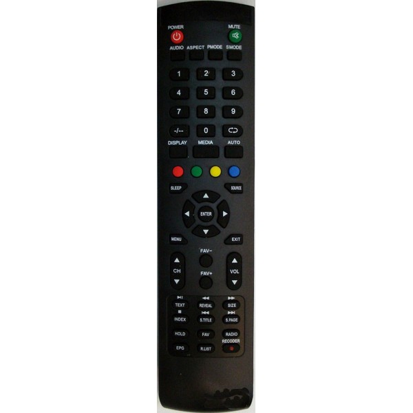Daljinski upravljac za Vivax LED T2 TV - DTV-L455