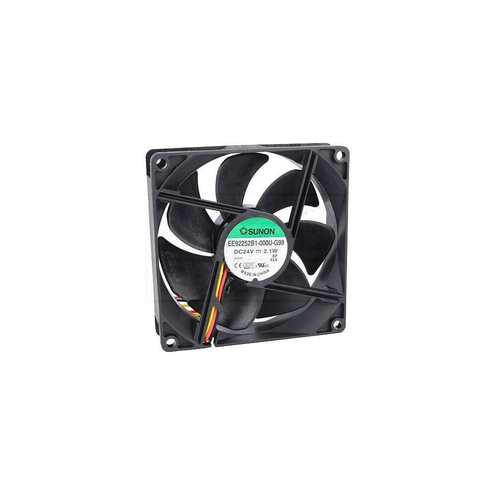 Ventilator 92x92x25 24V DC 2,1W Ball 3 žice - VE92X2524L