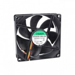 Ventilator 92x92x25 24V DC 2,1W Ball 3 žice